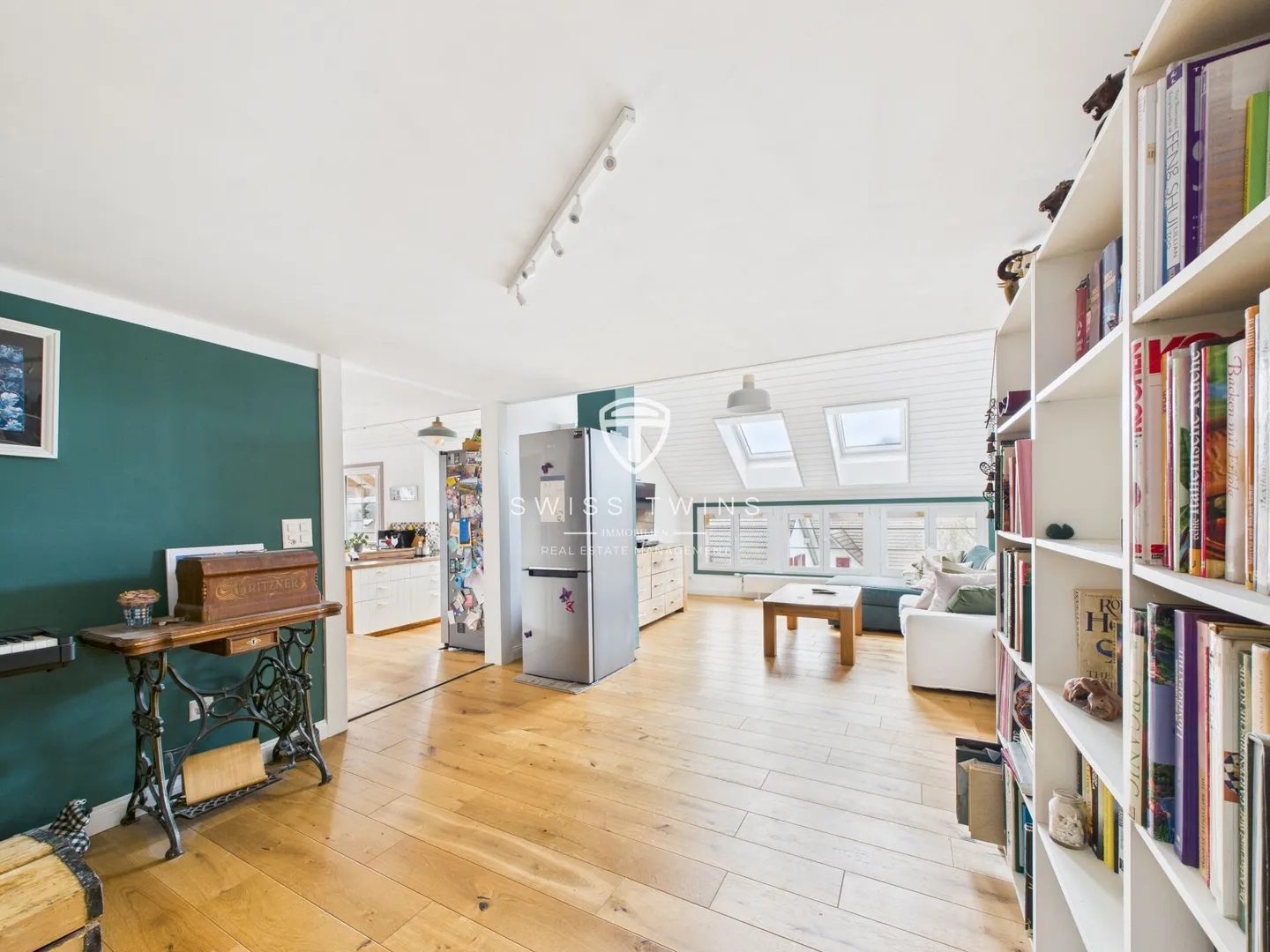 Stilvolle 6.5-Zimmer-Wohnung in Volken - Foto 9 von 21