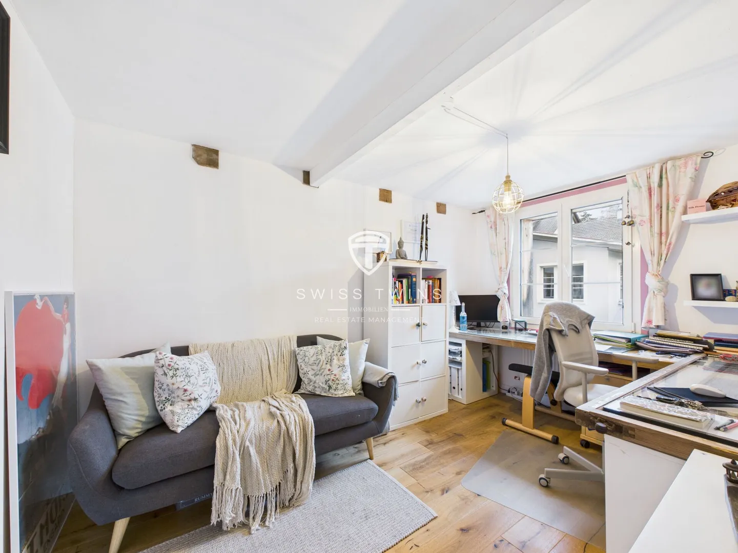 Stilvolle 6.5-Zimmer-Wohnung in Volken - Foto 17 von 21