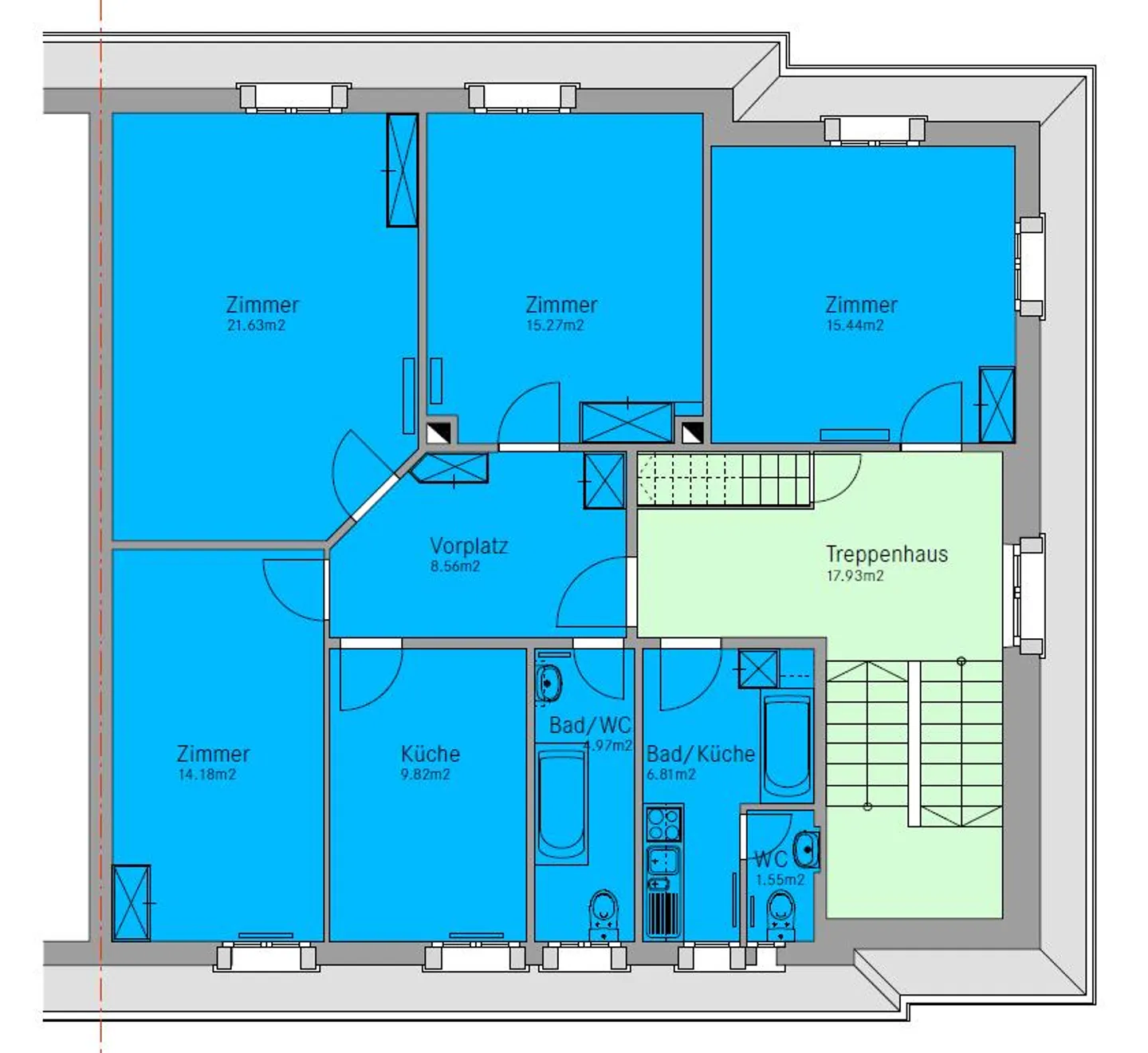 Central 3.5-room apartment in the Mattenhof district - Photo 9 of 9