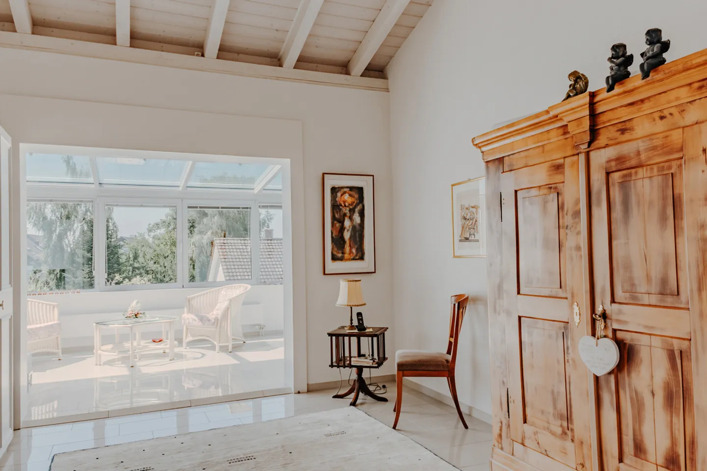 Attika mit Sonnenterrasse und Weitblick  Altstadt und Säntis - Foto 3 von 11