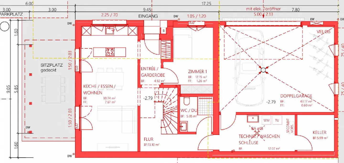 neue, einjährige 4,5 Zimmer Wohnung - Foto 3 von 12