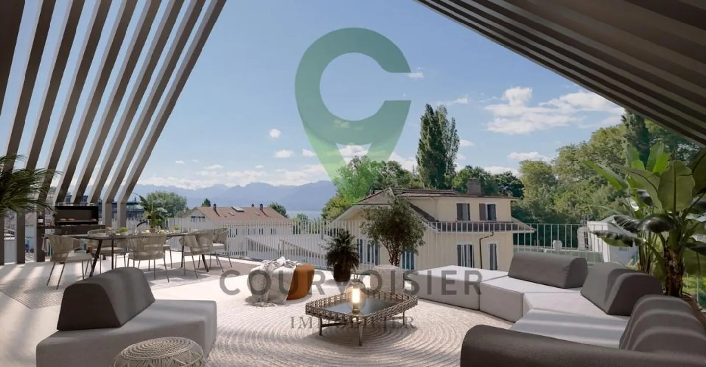 Attique d'exception avec terrasse - Photo 1 sur 6