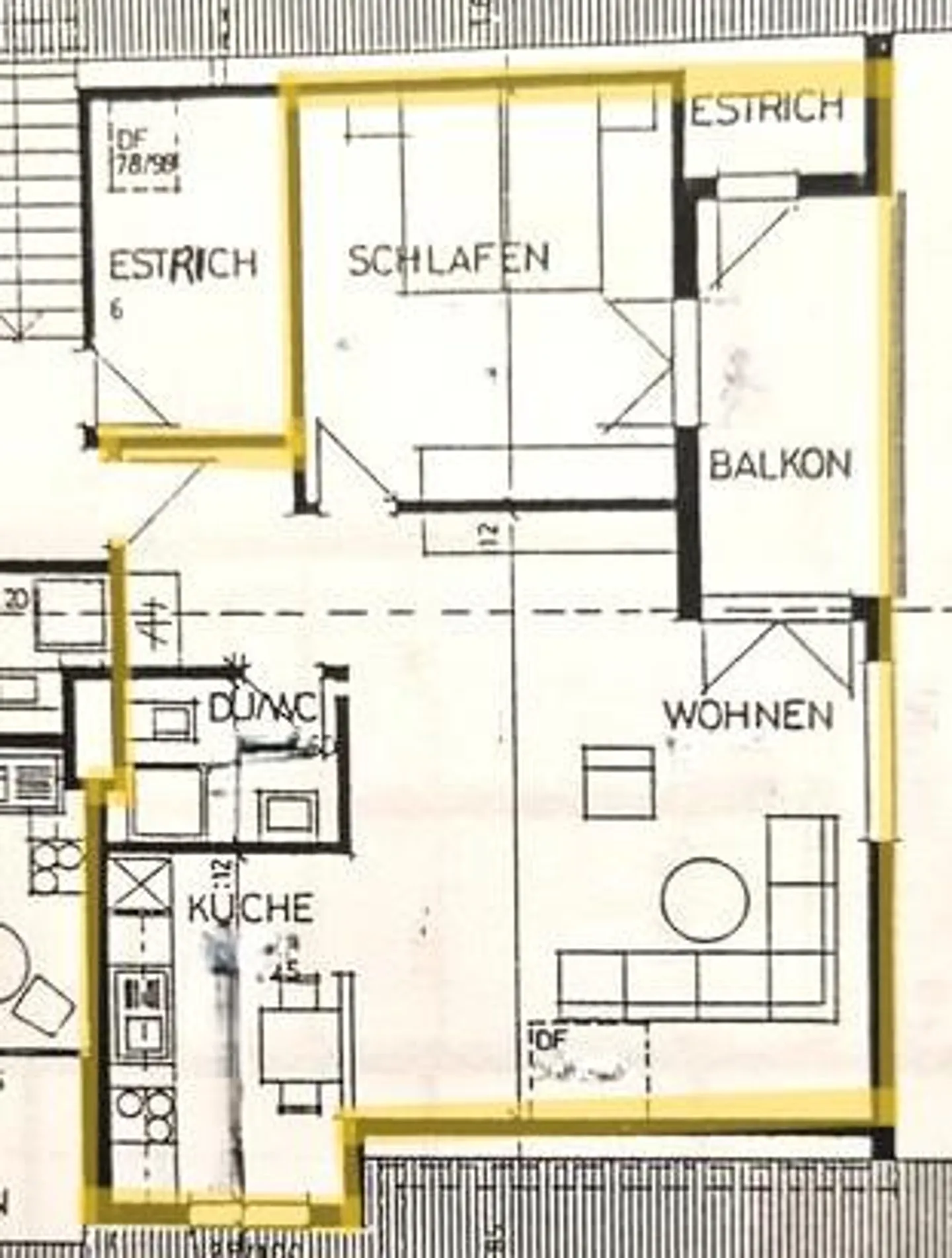 Charmante appartement de toit 2.5 pièces dans un endroit calme de Safenwil - Photo 11 sur 11