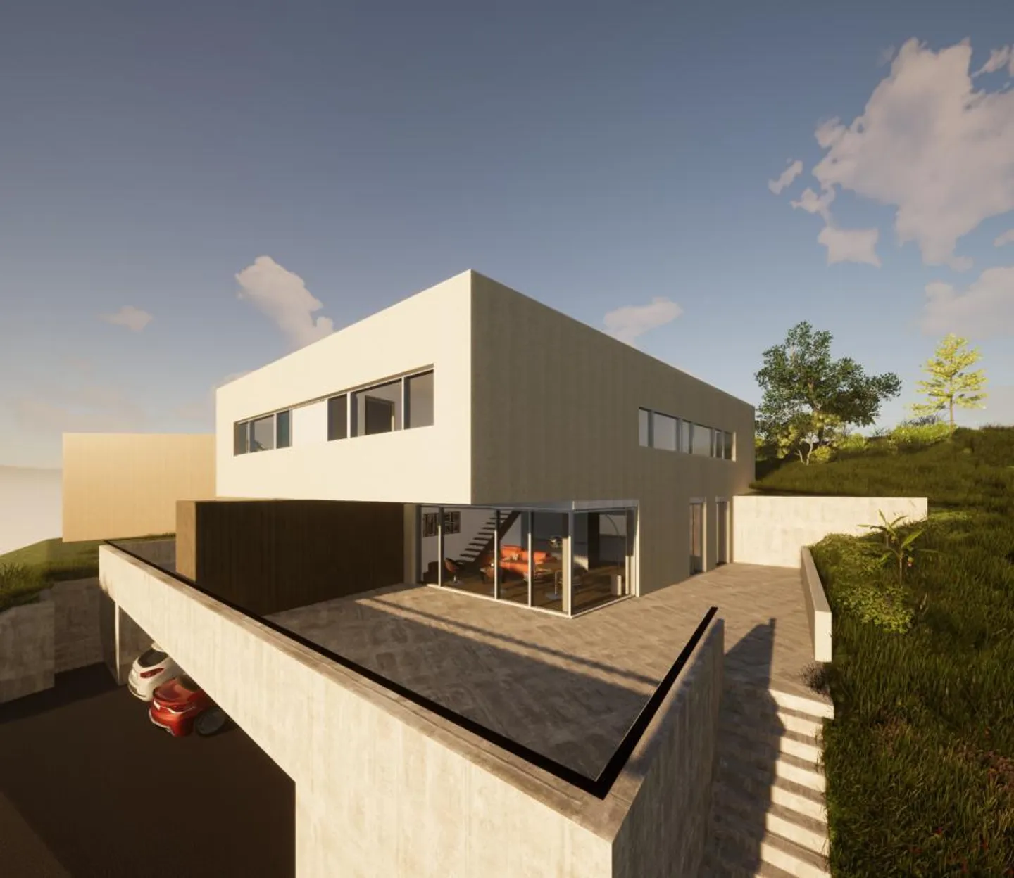 160 m² di superficie abitabile, terreno privato di 421 m² e terrazza di 43 m² - Foto 3 di 5