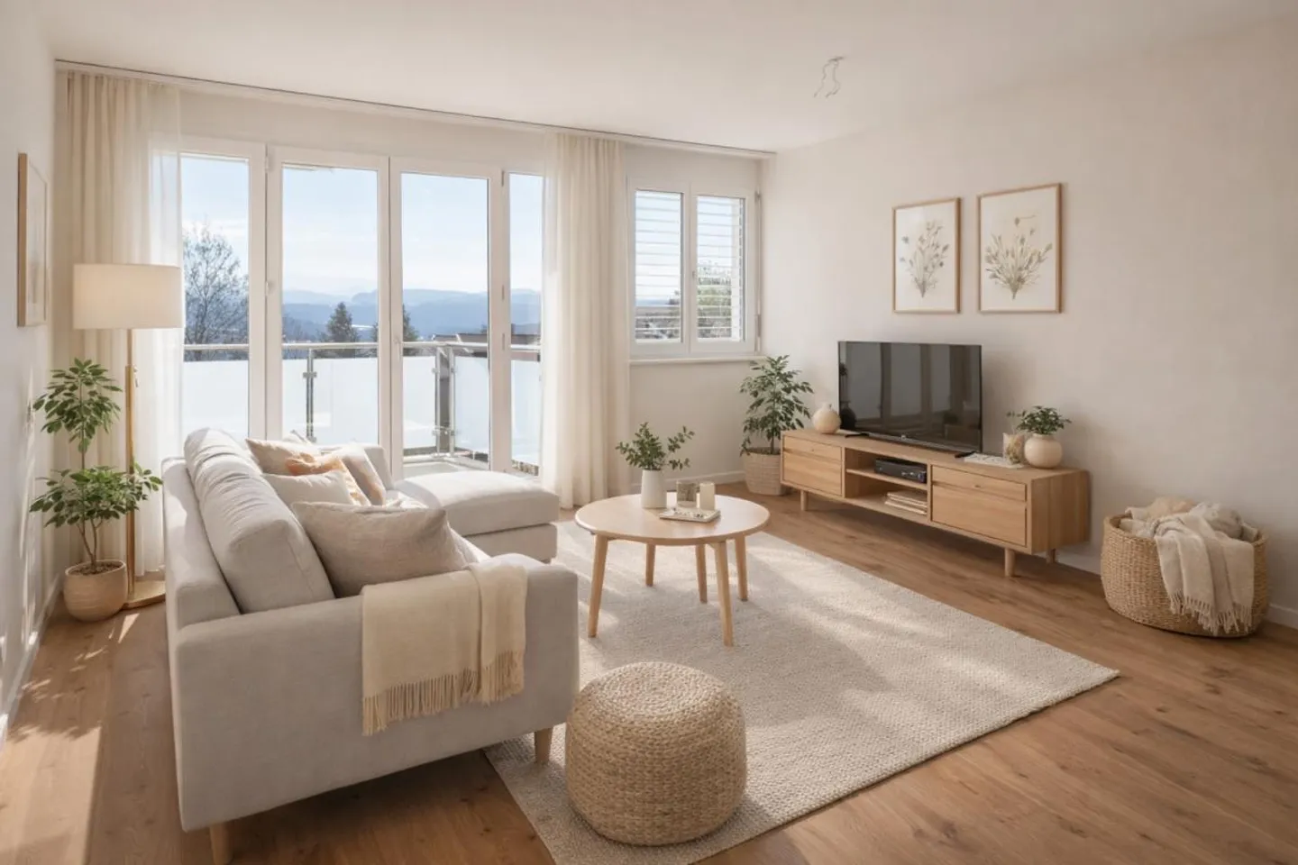 Beautiful and spacious 3.5 room apartment in Bronschhofen - Photo 2 of 10