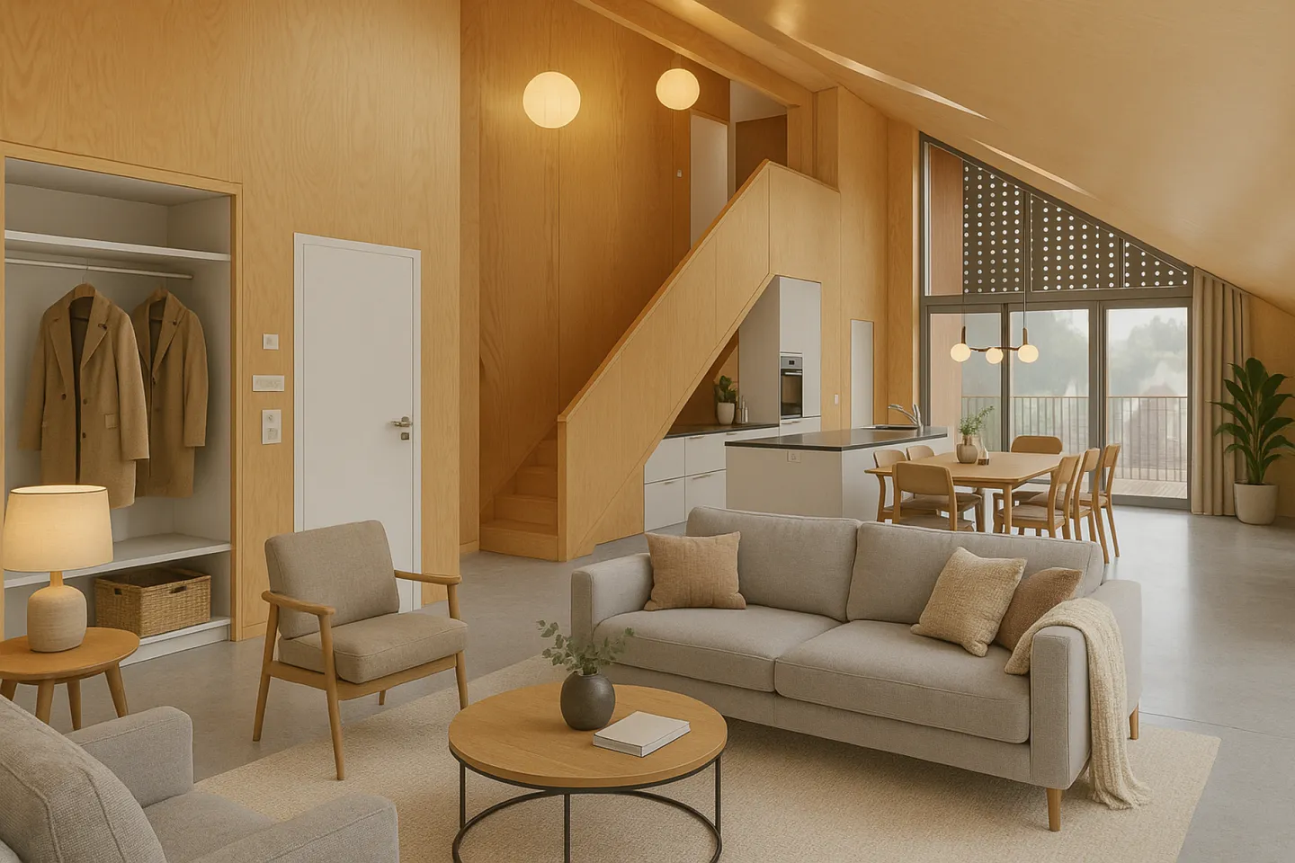 Corgémont, exceptional duplex of 2.5 rooms in new attic - Photo 1 of 7