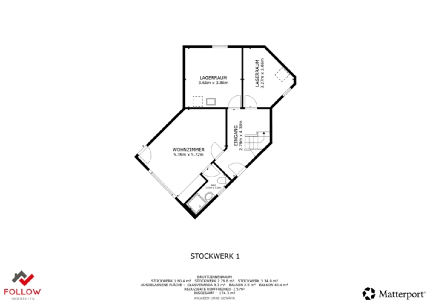 Einfamilienhaus mieten - Foto 19 von 20