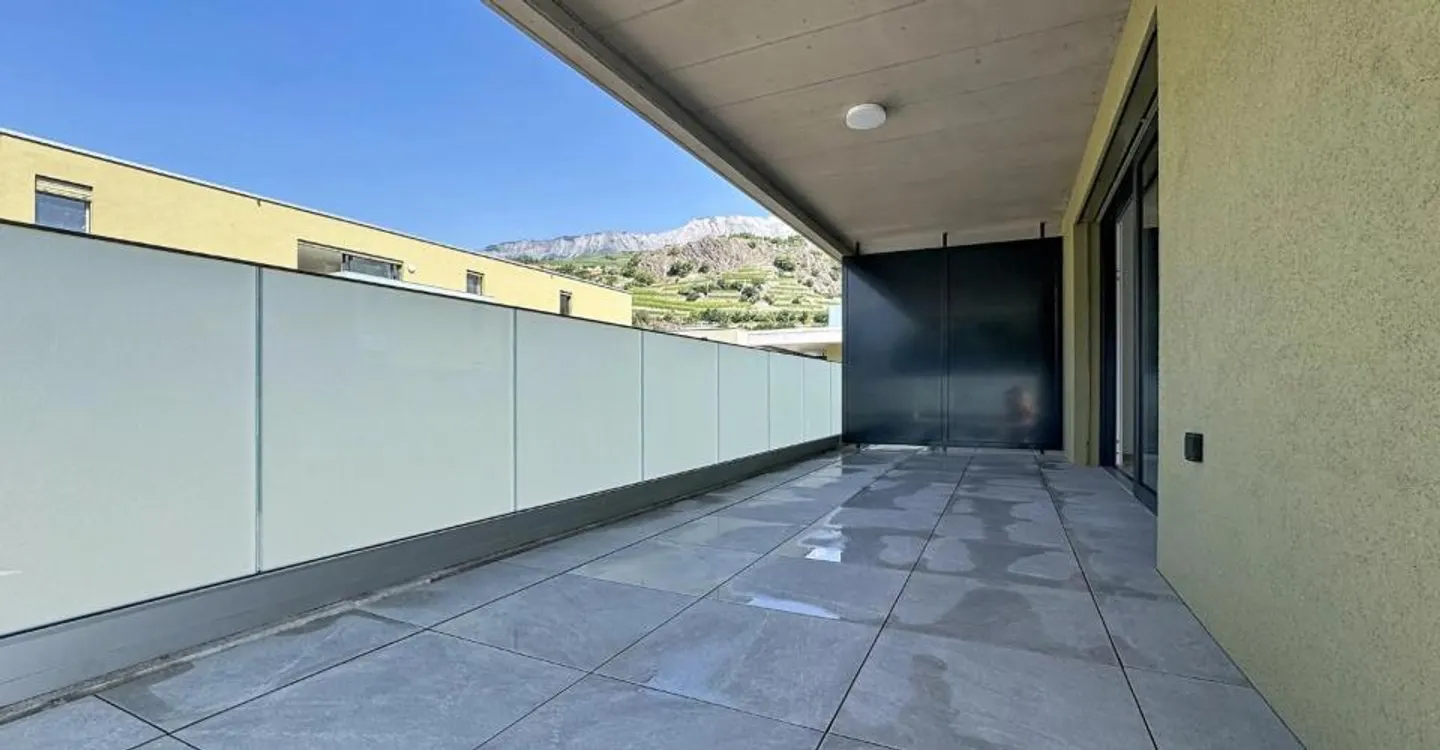 Zu vermieten in Uvrier, 3,5-Zimmer-Wohnung mit Terrasse - Foto 5 von 6