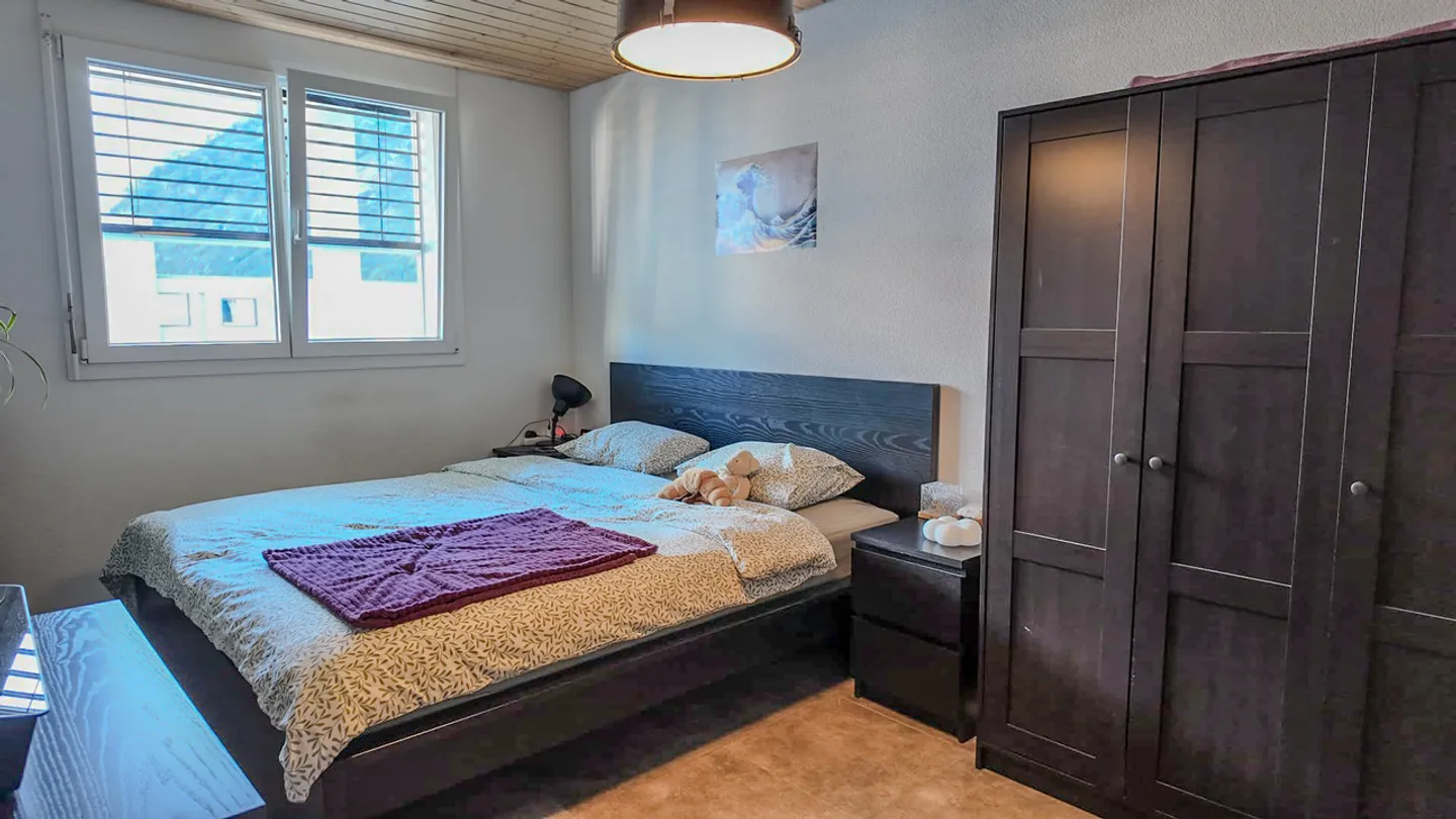 2,5 Zimmer helles Apartment in Martigny mit Terrasse und freier Sicht! - Foto 5 von 5