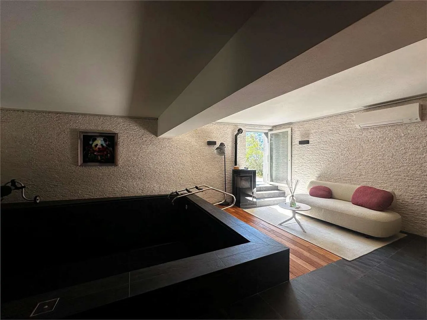 Villa panoramique avec piscine intérieure au cœur de Vico Morcote - Photo 11 sur 13