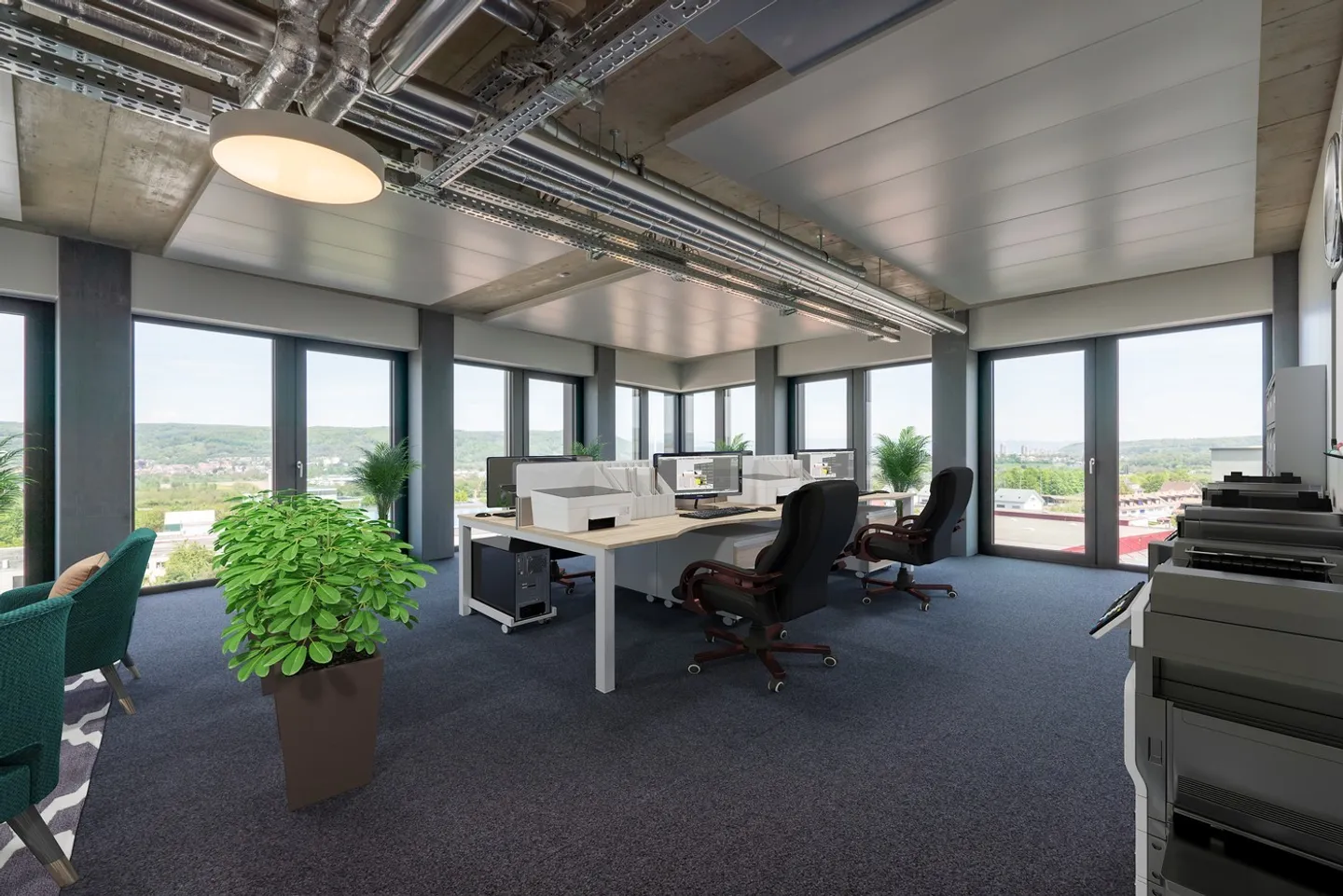 Prêt à travailler - Bureaux entièrement aménagés - Photo 2 sur 6