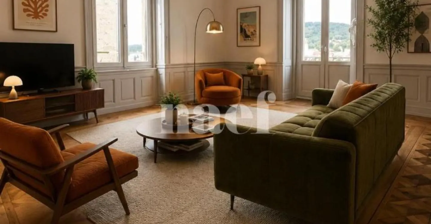 Superb 5-room apartment on the 2nd floor - Photo 4 of 6