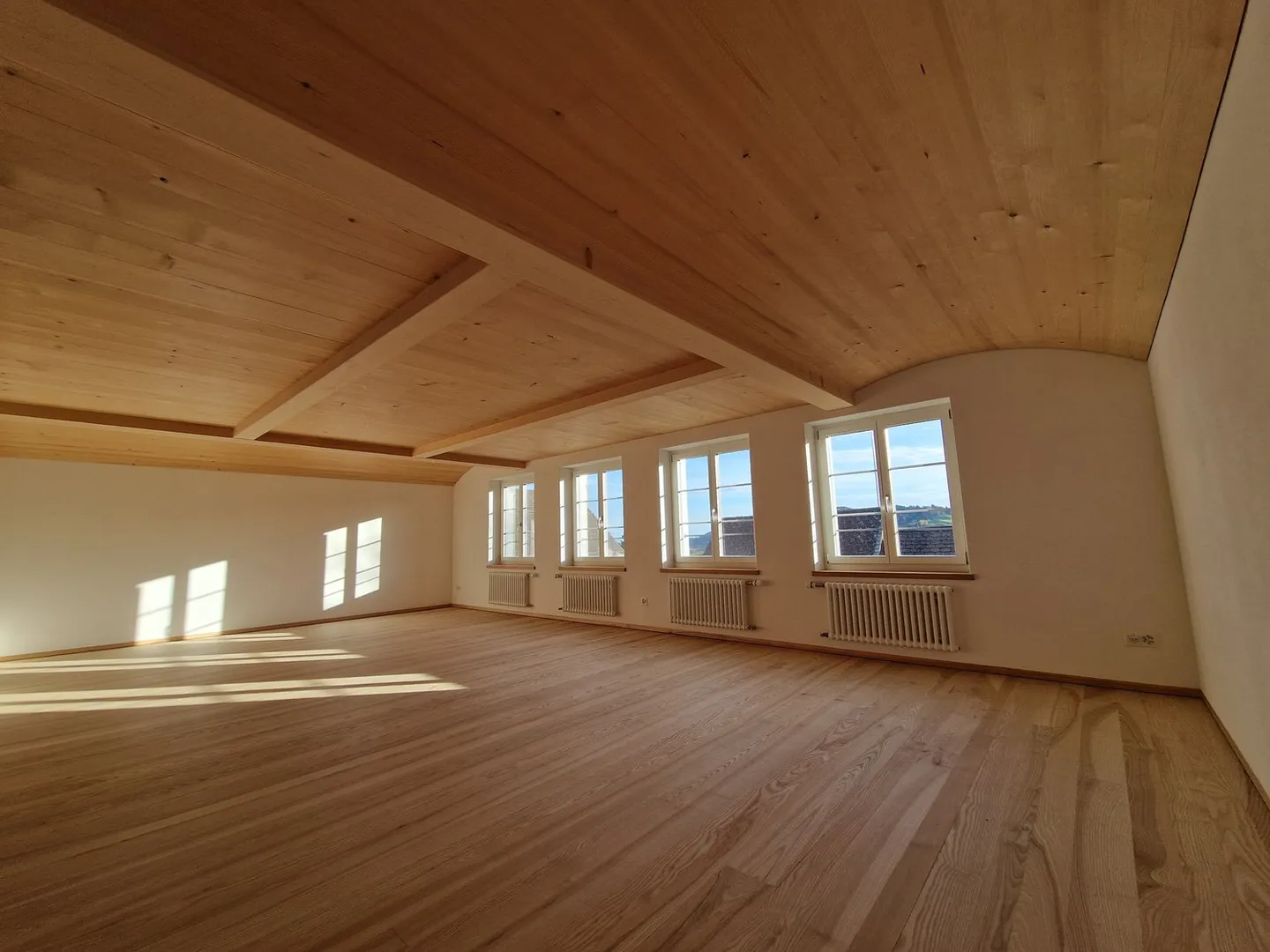 Moderno attico di 3,5 locali con vista sulle montagne a Hemberg - Foto 3 di 8