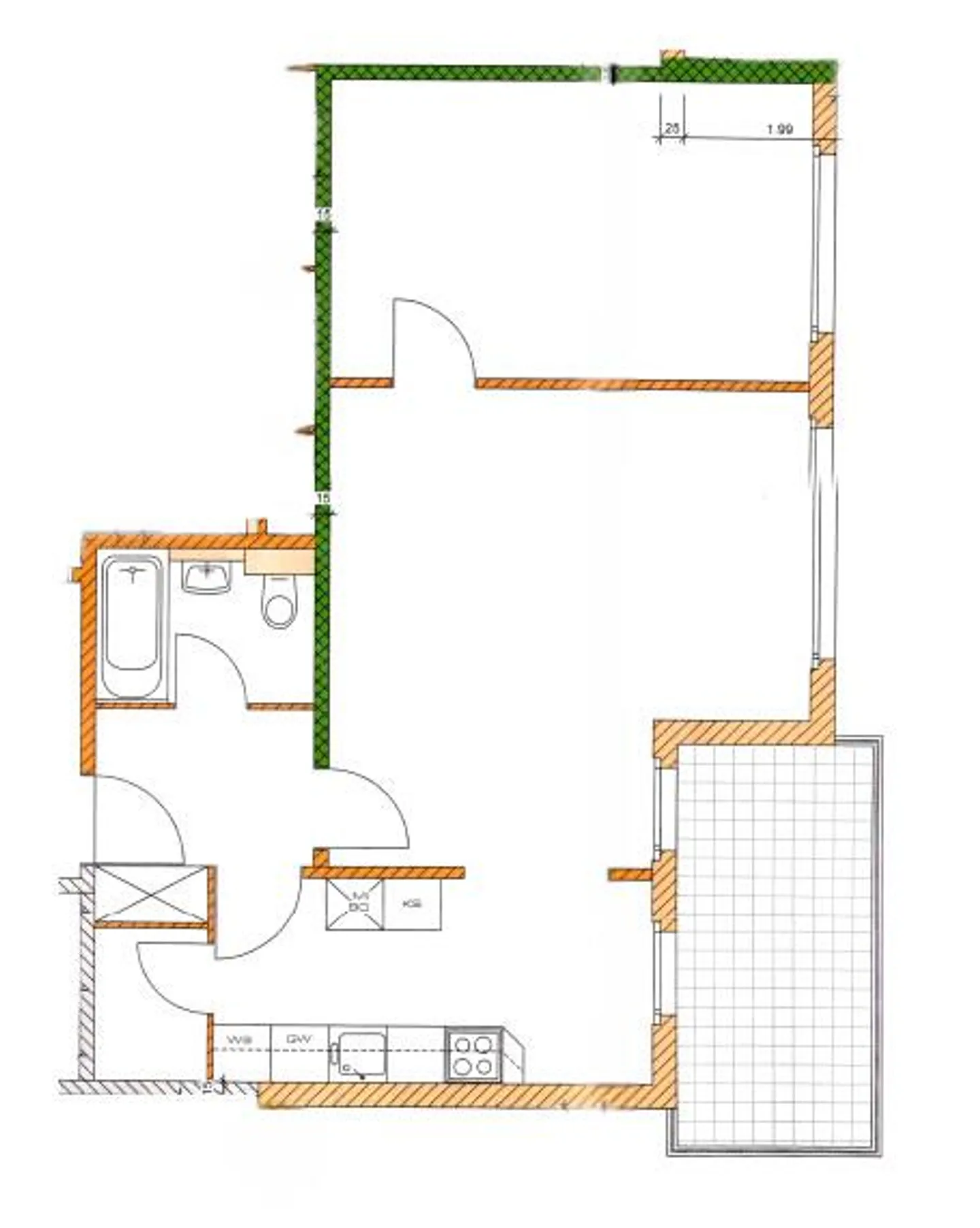 Charmante 2.5-Zimmerwohnung - Foto 10 von 10