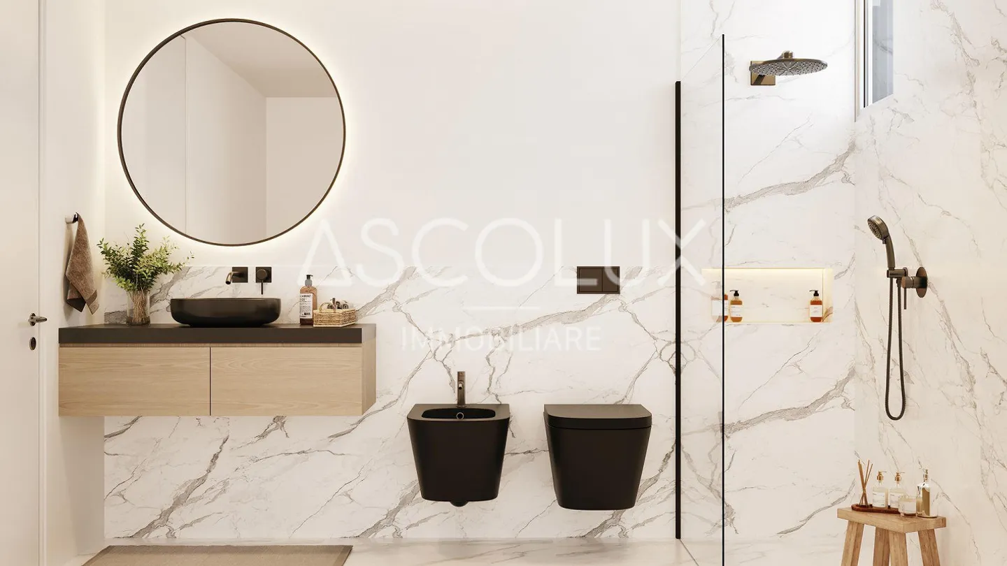 Zweitwohnsitz möglich - Exklusive 2.5-Zimmer-Wohnung im Herzen von Muralto - Foto 12 von 13