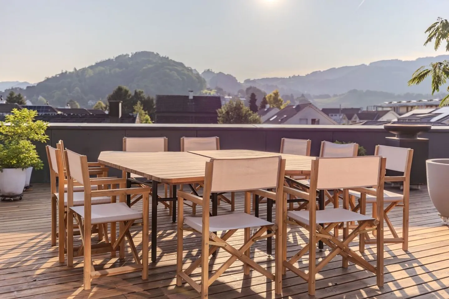 Penthouse d'architecte sur Widnau avec panorama alpin à 270° - Photo 2 sur 13