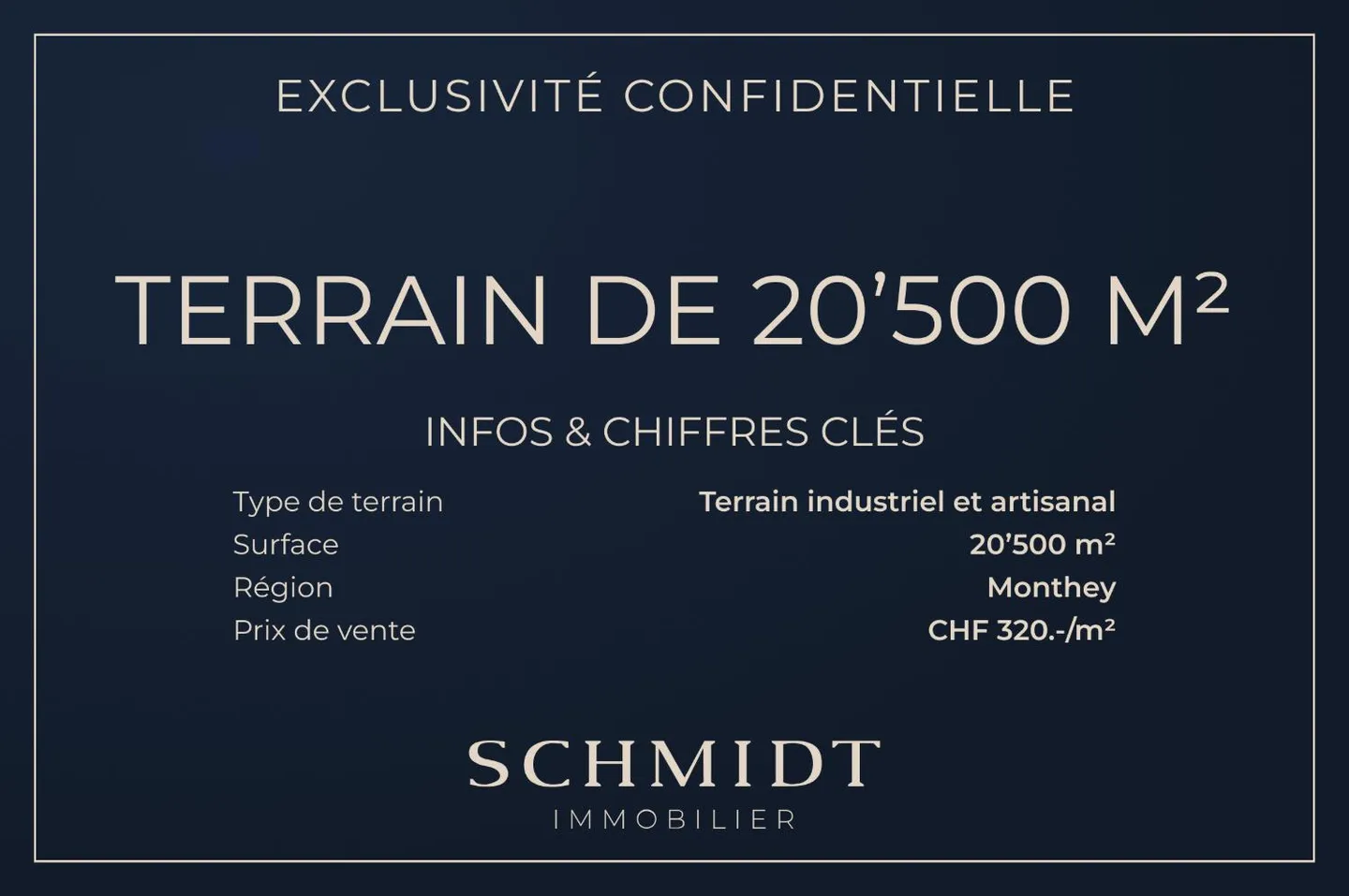 Opportunité Terrain Industriel - Photo 1 sur 1