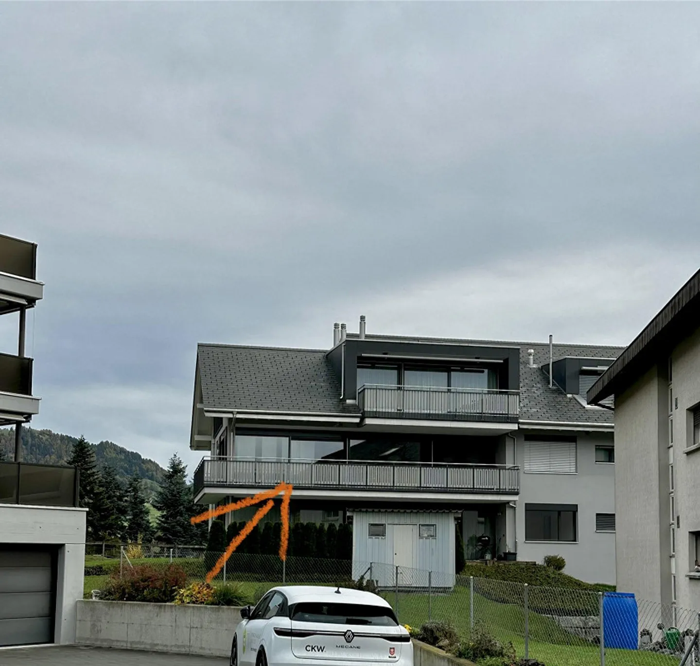 3.5 Room Rental Apartment in Obbürgen - Photo 9 of 10