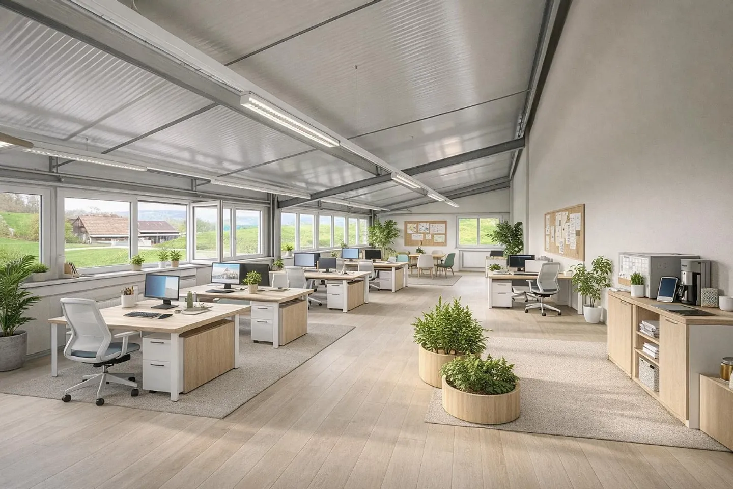 Espace commercial/bureau/atelier climatisé - 70m2 à Weggis [DG-G1] - Photo 1 sur 7