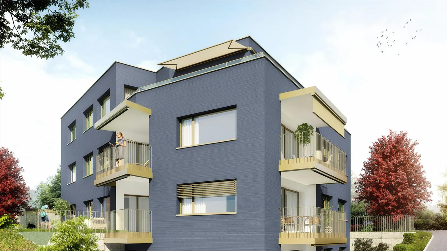 Moderno appartamento attico di 3,5 locali con vista panoramica in posizione tranquilla - Foto 1 di 5