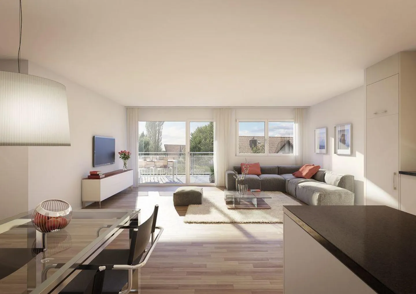 APPARTEMENT 3.5 PIÈCES LUMINEUX ET MODERNE - Photo 1 sur 10
