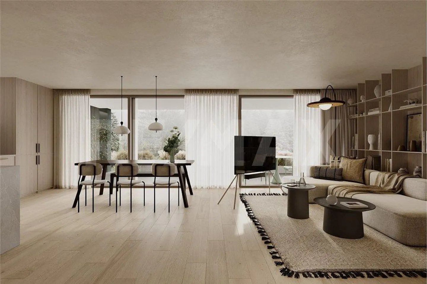NEW BUILD, modern 4.5-room apartment 007, 1st floor, with individual room design, Brunnen - Photo 4 of 13