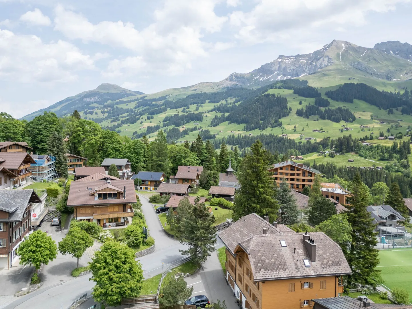 Appartamento di 5,5 stanze situato in posizione centrale con vista panoramica – Adelboden - Foto 32 di 34