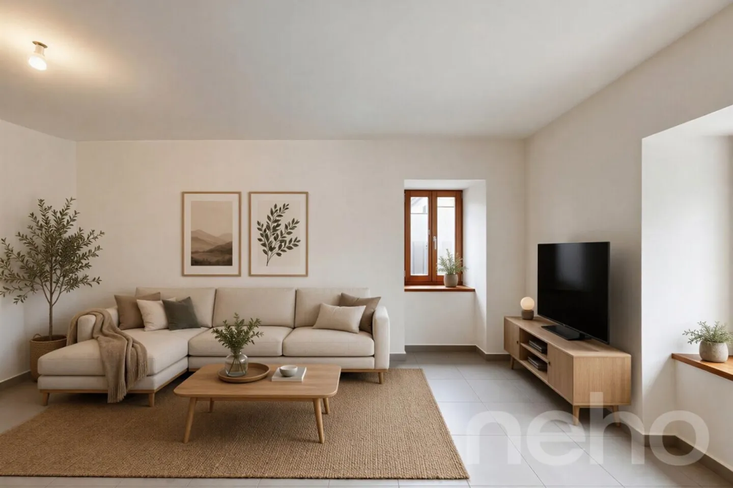 Charming studio of 34 m² with parking space and large cellar - Photo 3 of 10