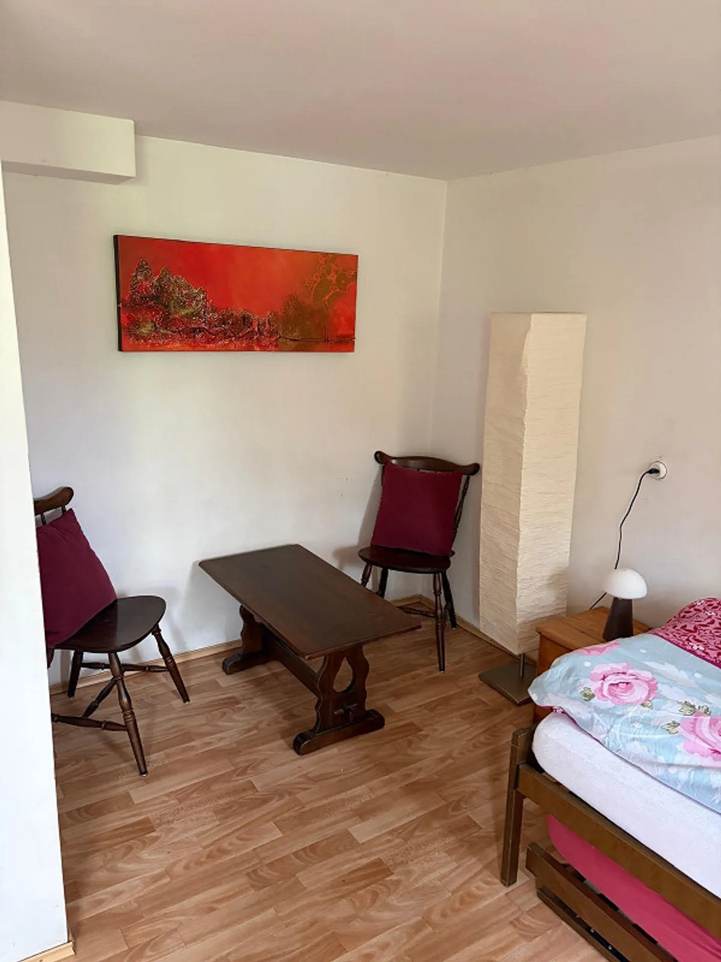 Simple, furnished 2.5-room apartment (old building), southern slope Ilanz outskirts - Photo 12 of 13