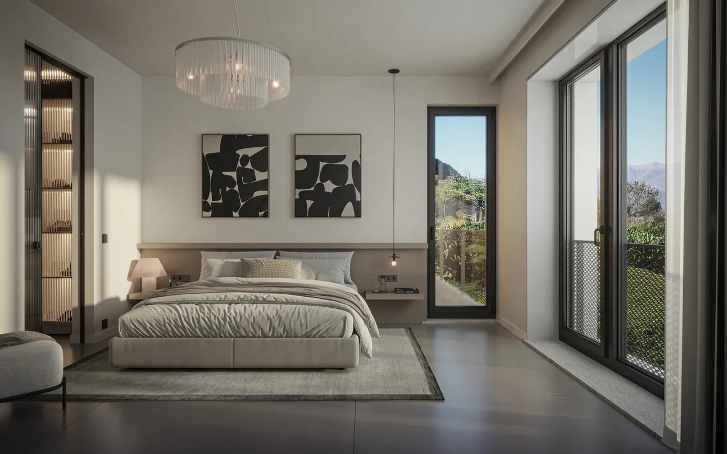 NEUE VILLA IM BAU, EINGETAUCHT IN GRÜN - Foto 4 von 5