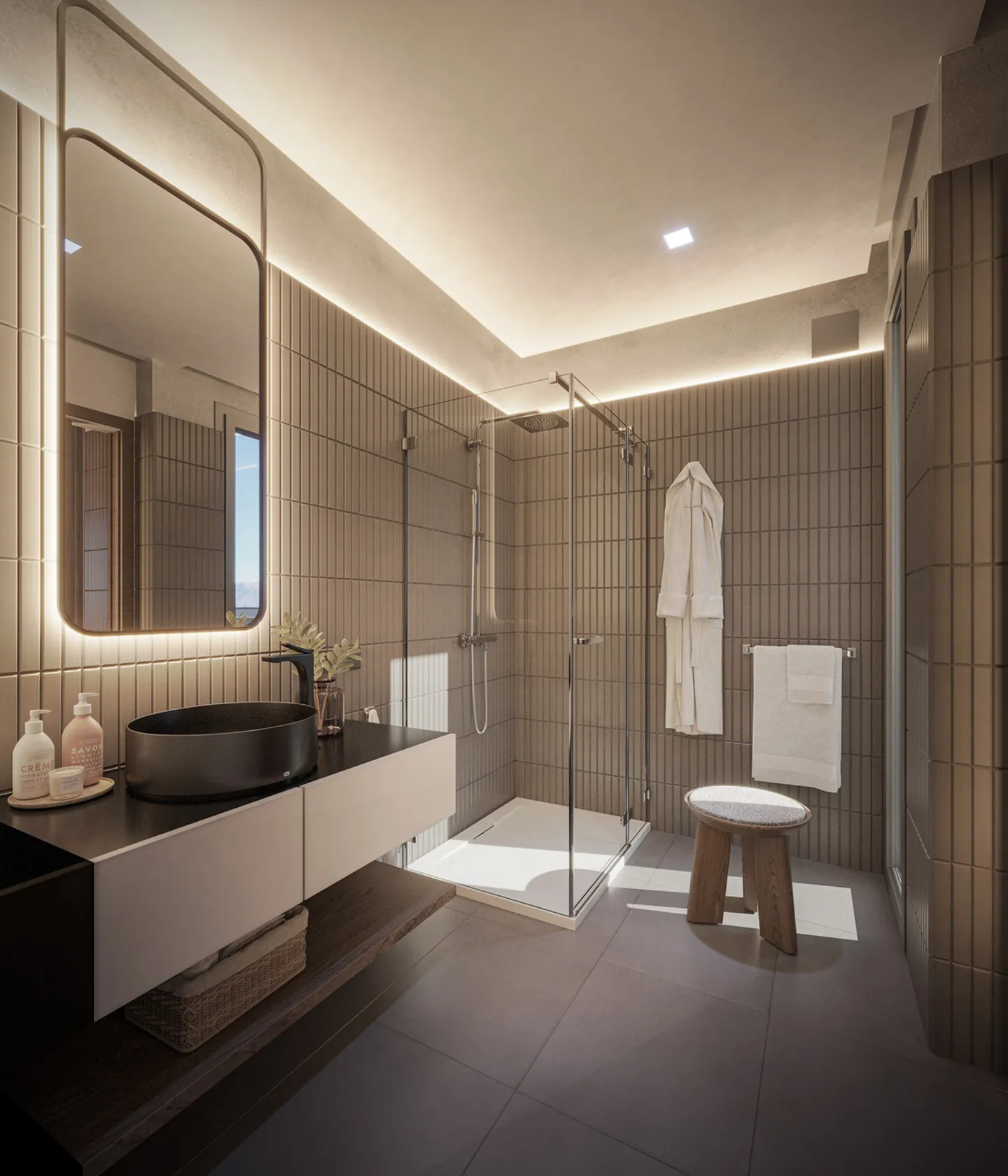 NEUE VILLA IM BAU, EINGETAUCHT IN GRÜN - Foto 5 von 5