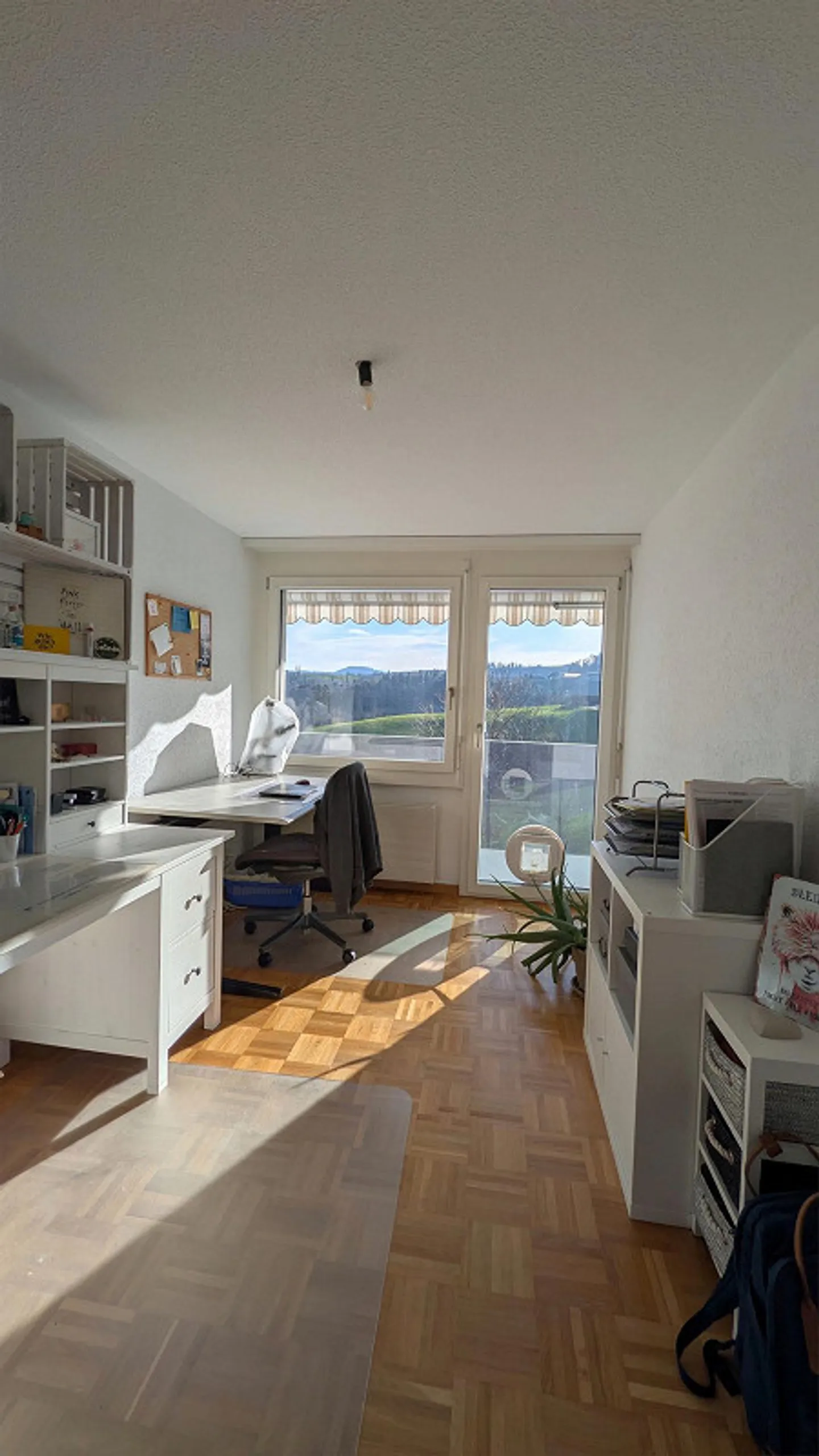 Appartement de 5,5 pièces sur une ferme avec vue sur la chaîne de Pilatus - Photo 3 sur 12