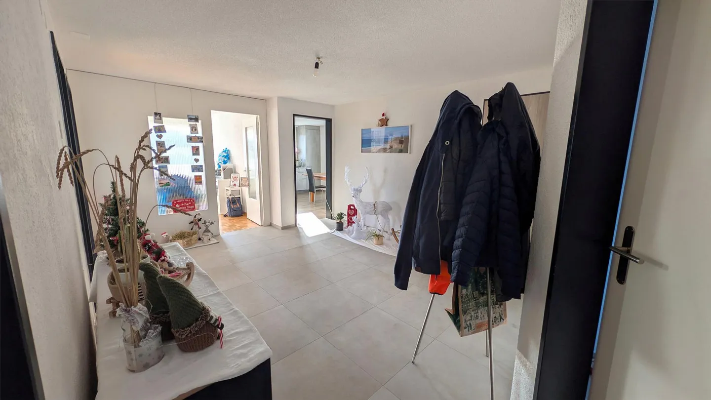 Appartement de 5,5 pièces sur une ferme avec vue sur la chaîne de Pilatus - Photo 10 sur 12