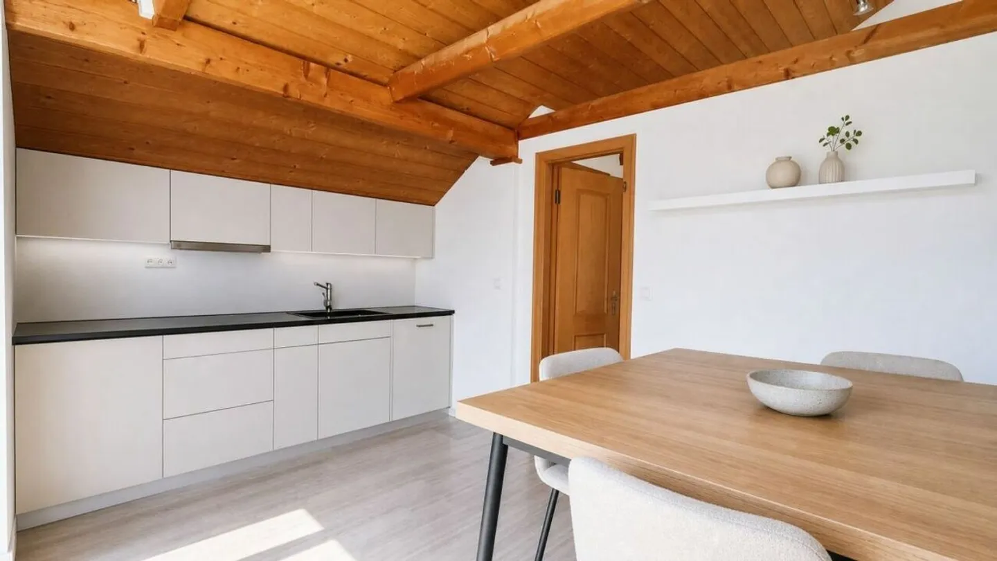 Grosszügige Dachwohnung mit Bergblick - Foto 17 von 20