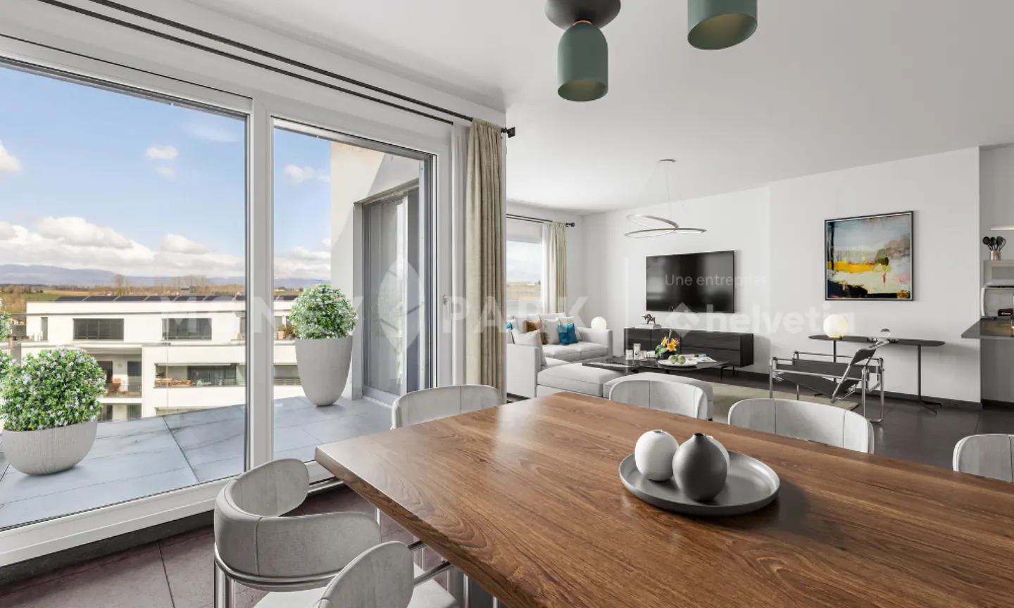 Appartement moderne 4.5 pièces - Photo 2 sur 14