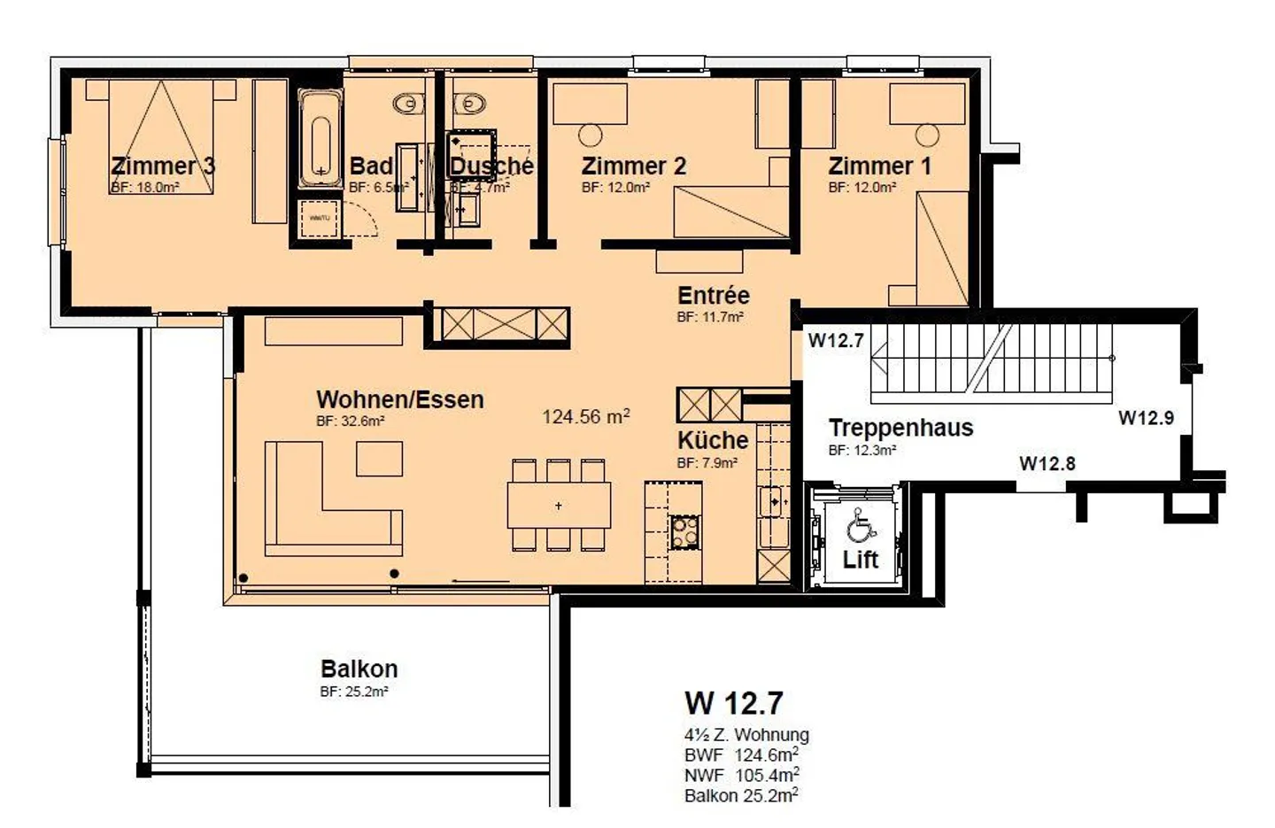 Wunderschönes Apartment mit Seeblick - Foto 8 von 8