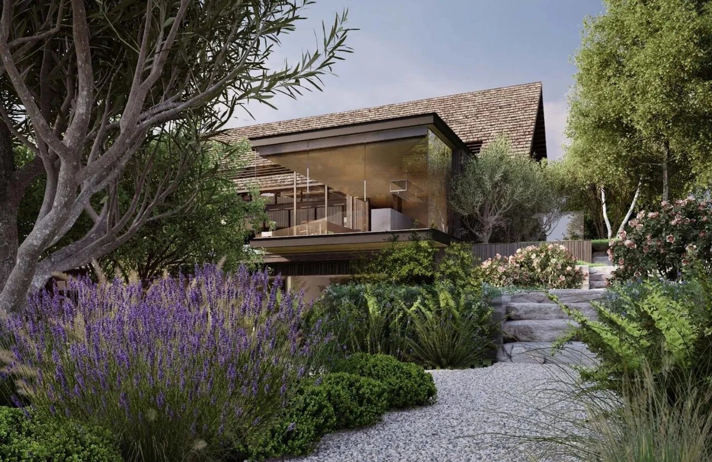 Stilvolle Villa mit Seeblick - Foto 1 von 10