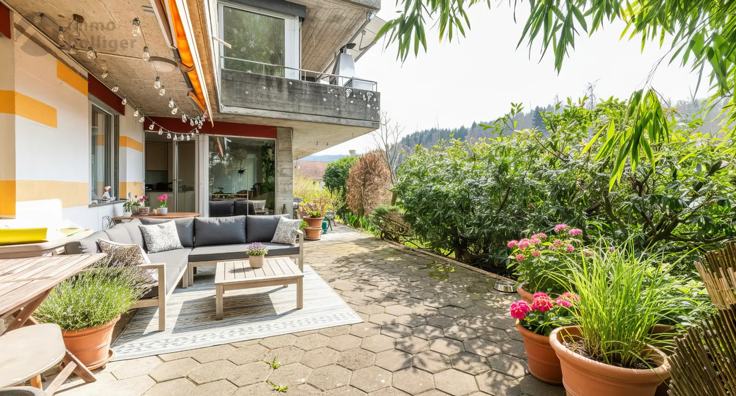 Vicino alla natura a Zofingen - Casa bifamiliare con potenziale di attico - Foto 9 di 14