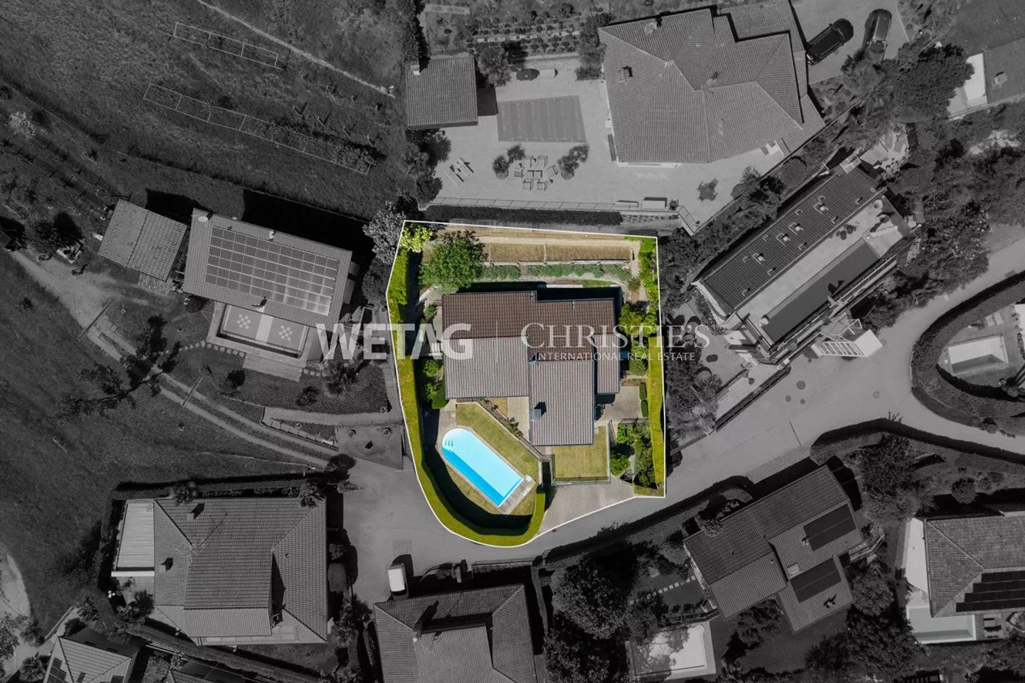 Lugano?Rovio: Villa con piscina e magnifica vista aperta sul lago di Lugano in vendita, ideale anche come seconda casa - Foto 13 di 13