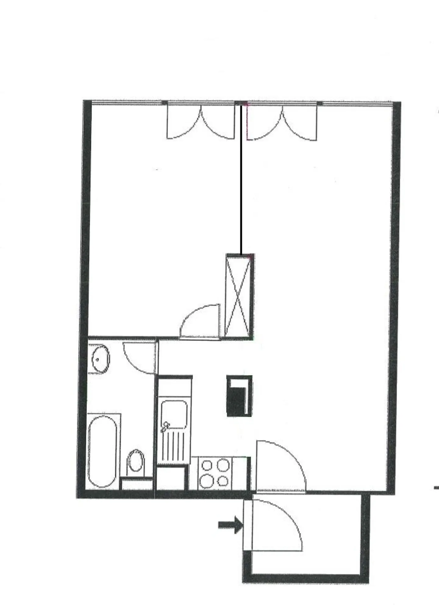 2.5 Room Apartment - Photo 2 of 2