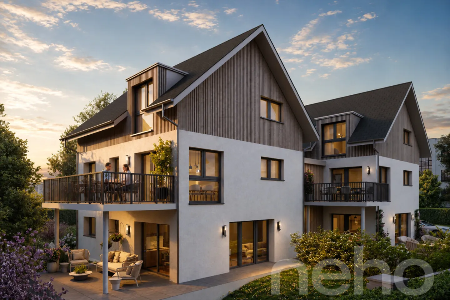 Geräumige Duplexwohnung mit außergewöhnlichem Seeblick - Foto 1 von 12
