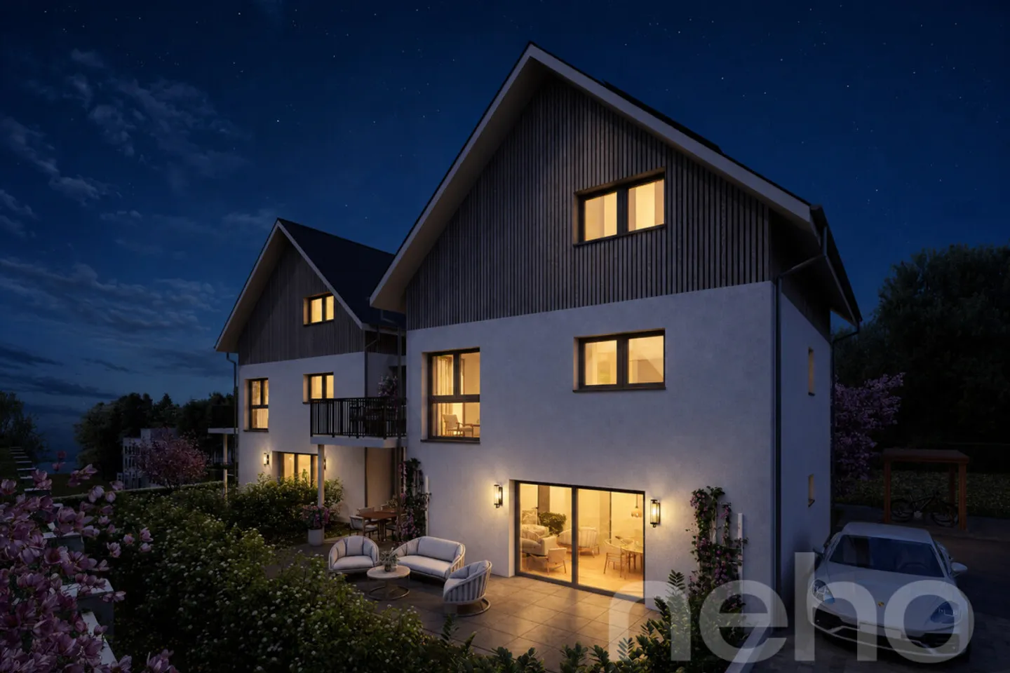 Geräumige Duplexwohnung mit außergewöhnlichem Seeblick - Foto 3 von 12
