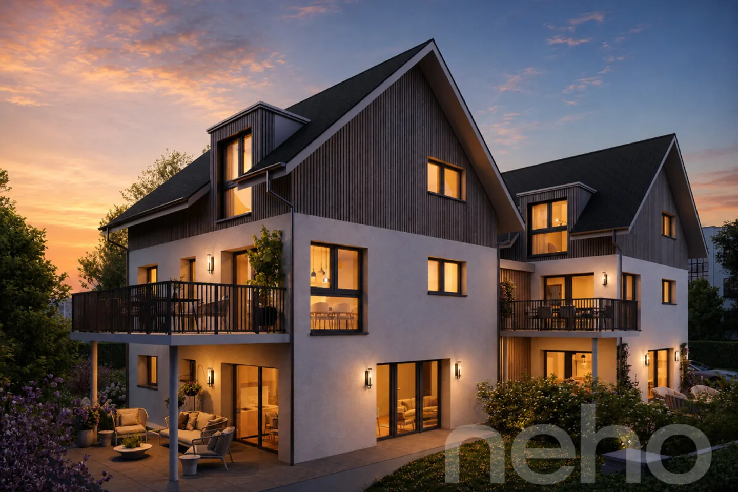 Geräumige Duplexwohnung mit außergewöhnlichem Seeblick - Foto 5 von 12