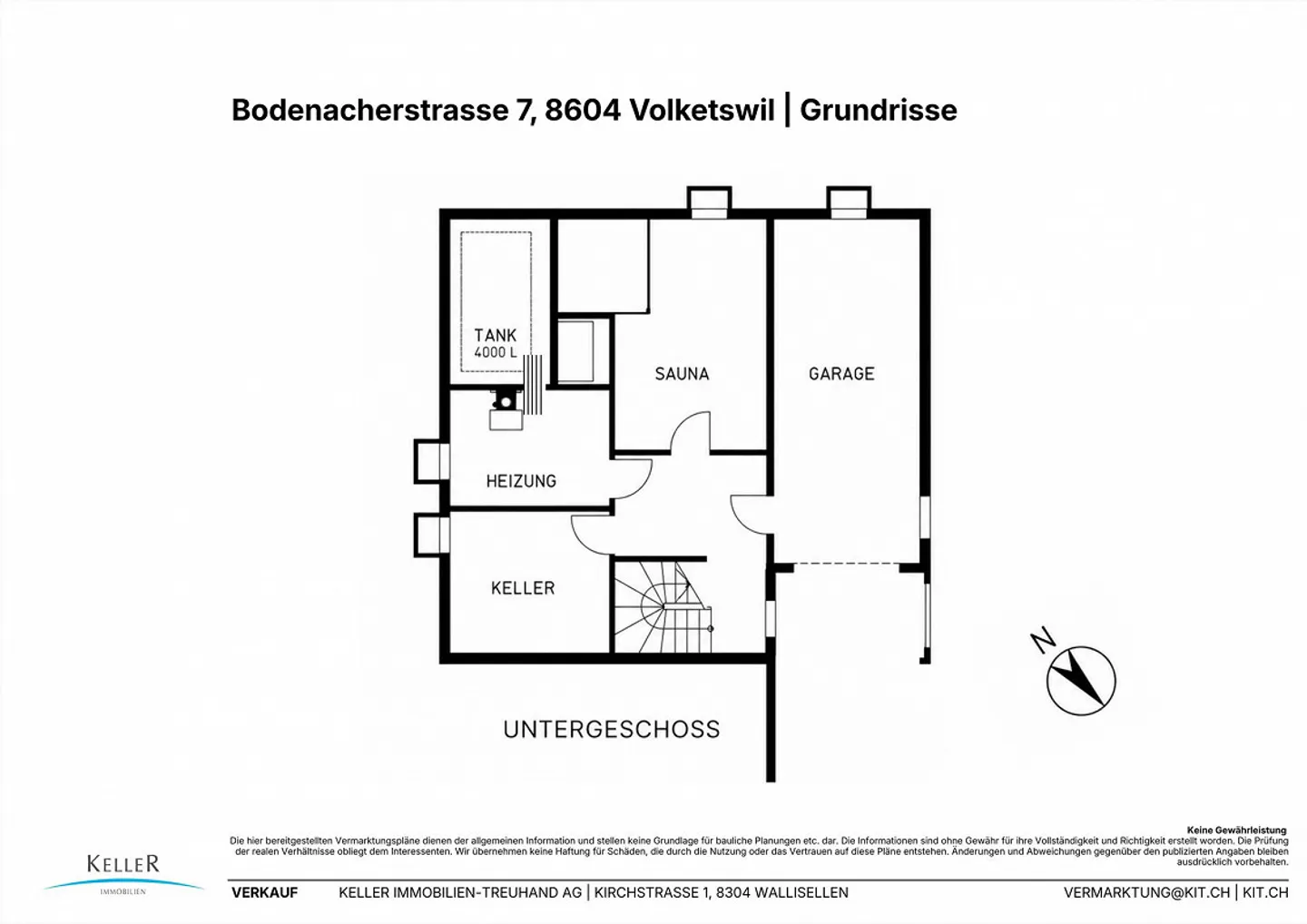 Detached 5.5-room single-family house in Volketswil - Photo 9 of 11