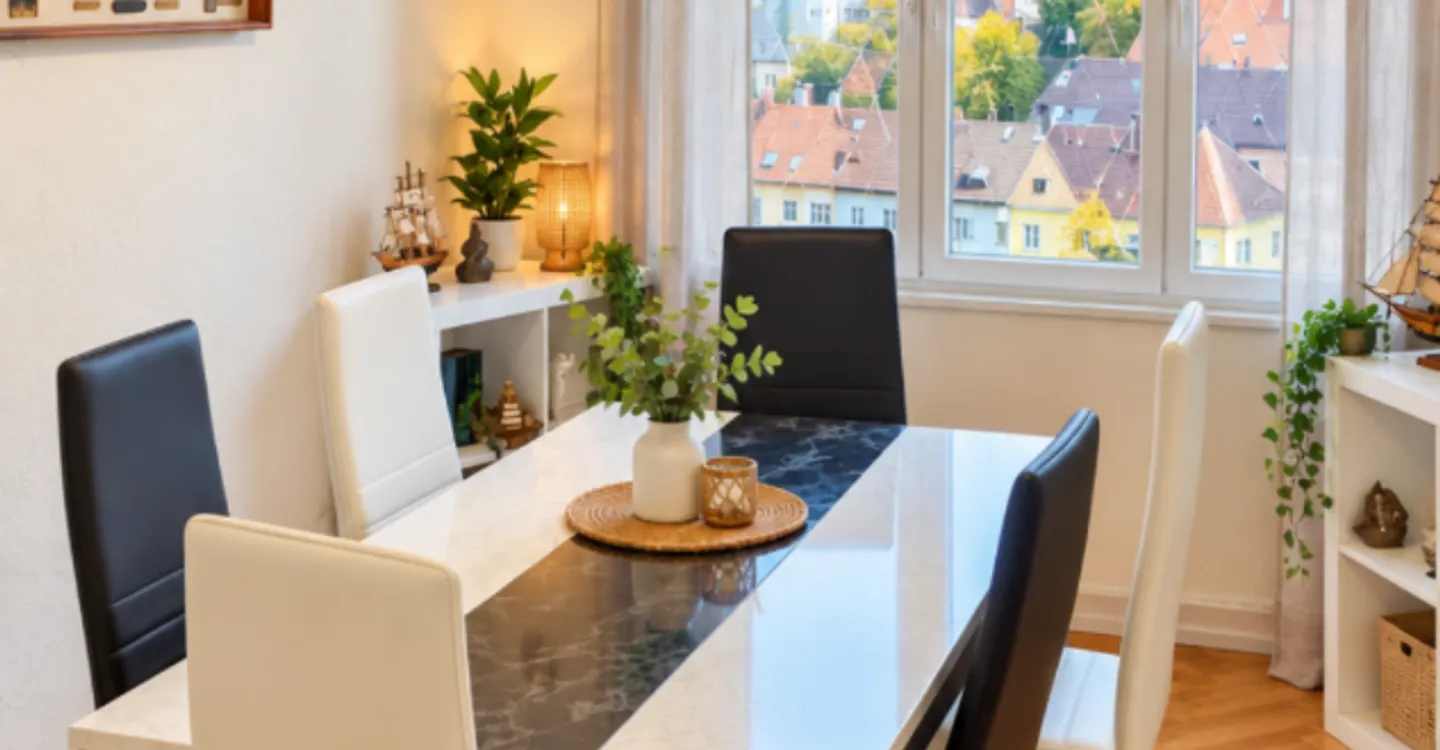 Bel appartement de 4 pièces avec balcon - Photo 3 sur 6
