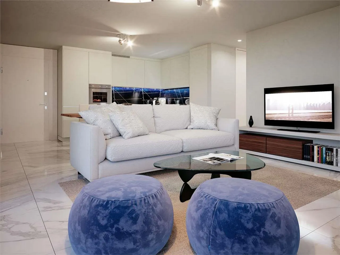 Modernes Apartment mit Terrasse - Foto 4 von 7