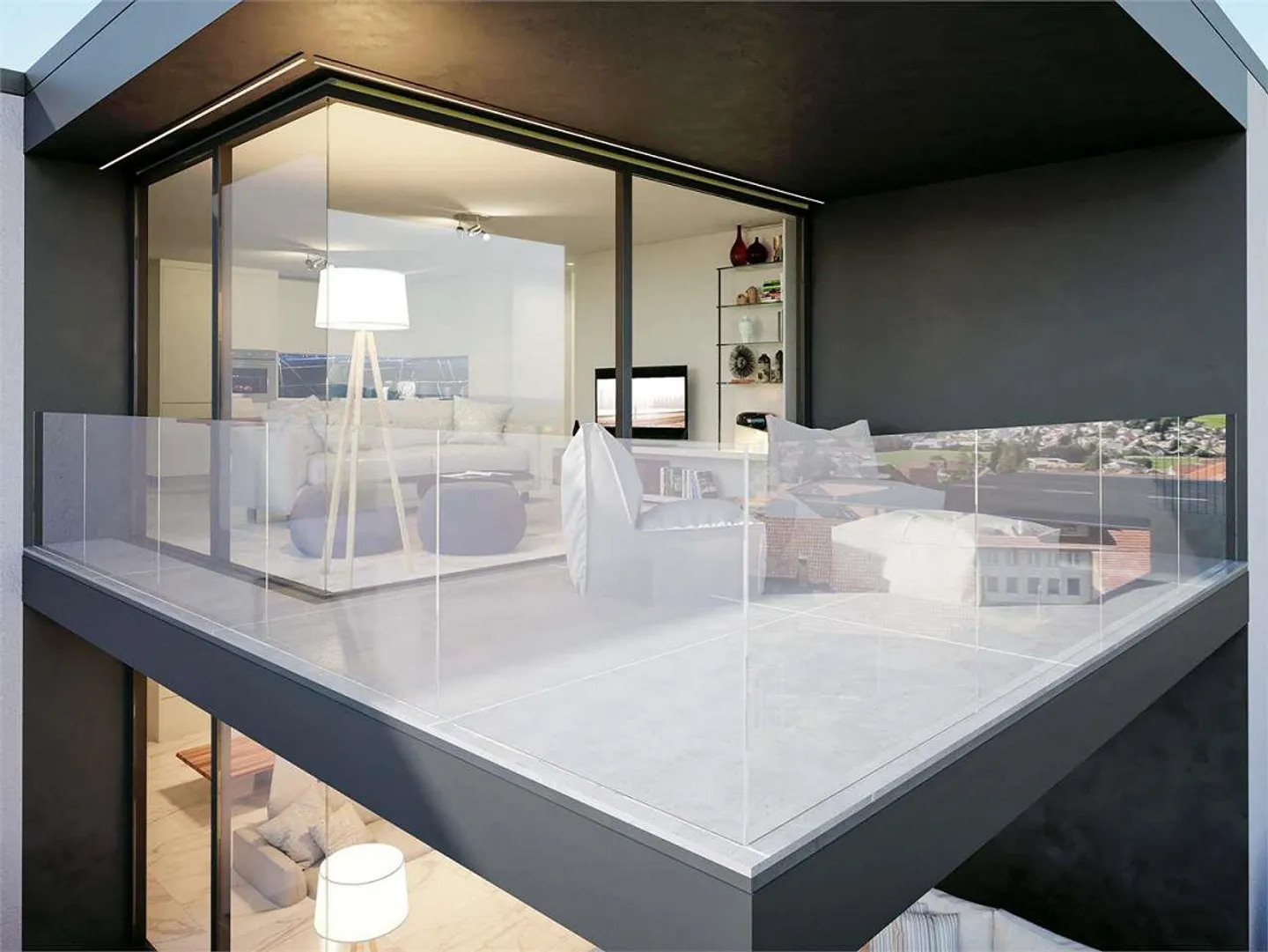 Modernes Apartment mit Terrasse - Foto 1 von 7