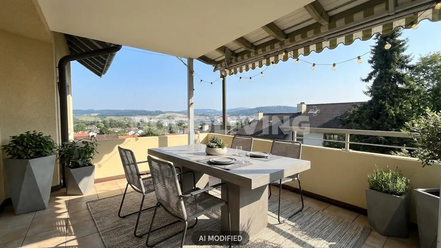Spacious Maisonette Penthouse Apartment with Balcony and Panoramic View - Photo 1 of 6