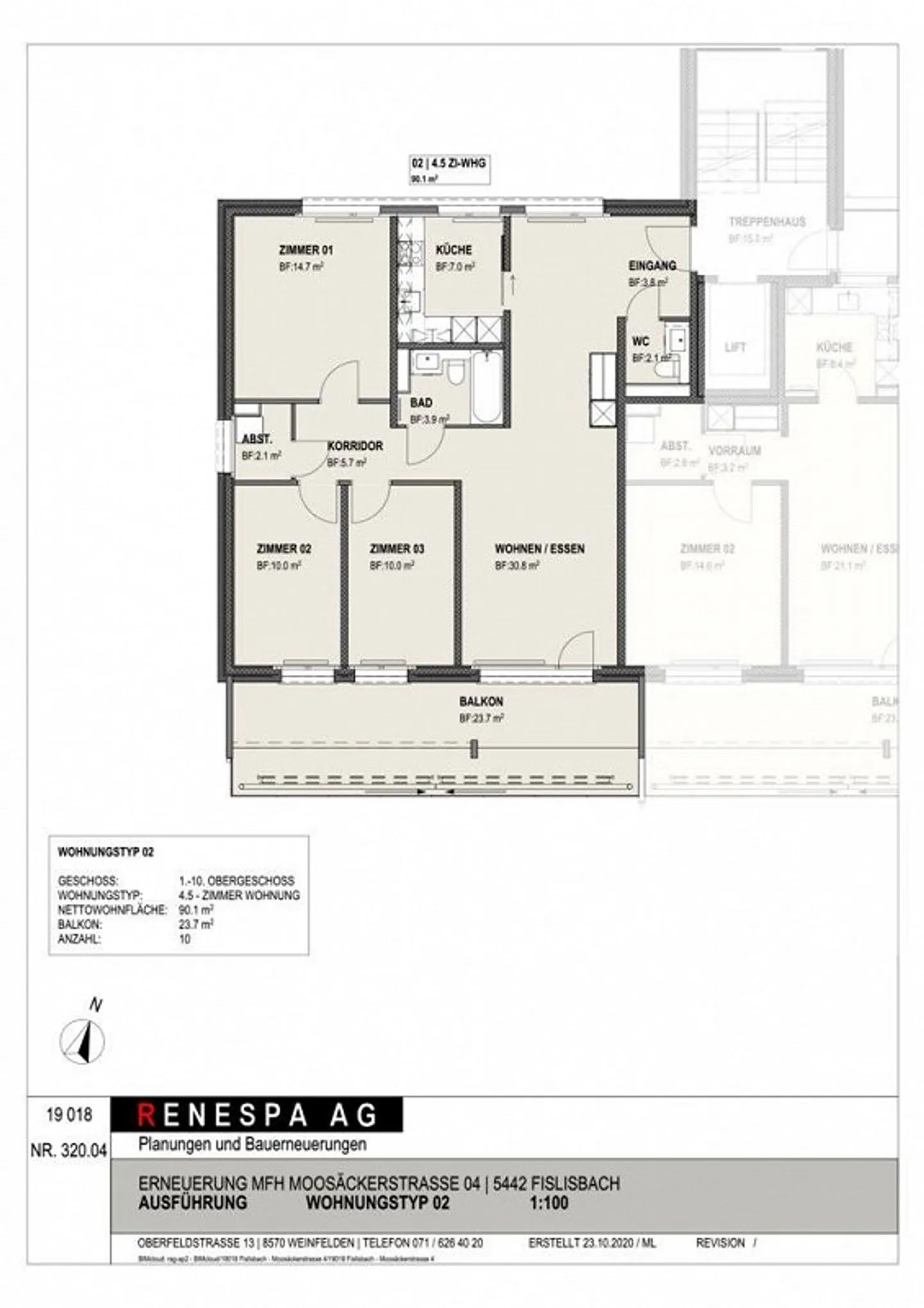 Wohnung mit traumhaftem Blick - Foto 6 von 6