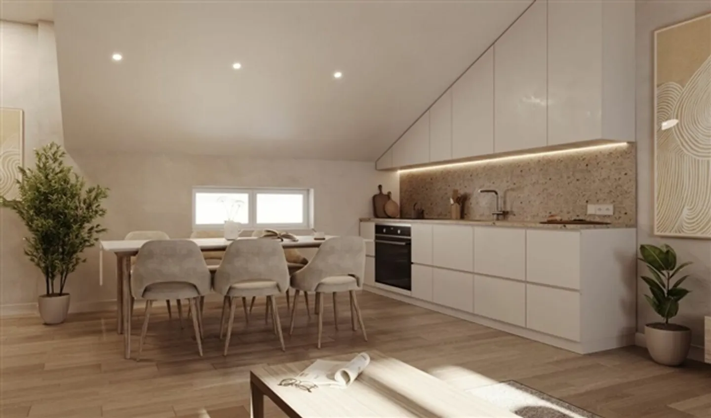 Apartment with 3.5 rooms in the attic - Photo 2 of 7